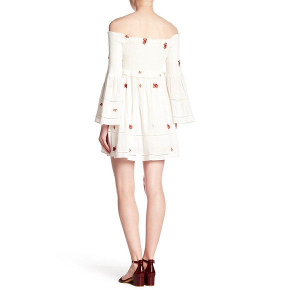 New FREE PEOPLE Counting Daisies Dress in Ivory - Picture 8 of 8